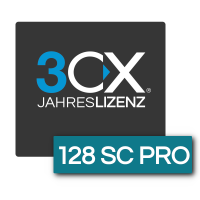 128 SC PRO 3CX-Jahreslizenz