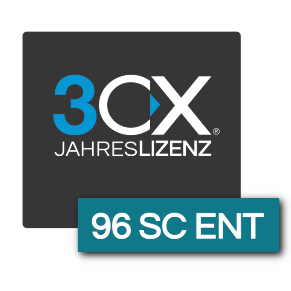 96 SC ENTERPRISE 3CX-Jahreslizenz